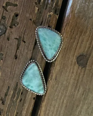 Larimar Earrings