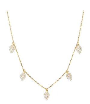 Leaf Drop Necklace