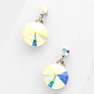 Little Girls AB on Silver Dangle Earrings | 120685