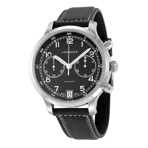 Longines Heritage Military 1938 Chronograph Black Dial Men's Watch L27904530 L2.790.4.53.0