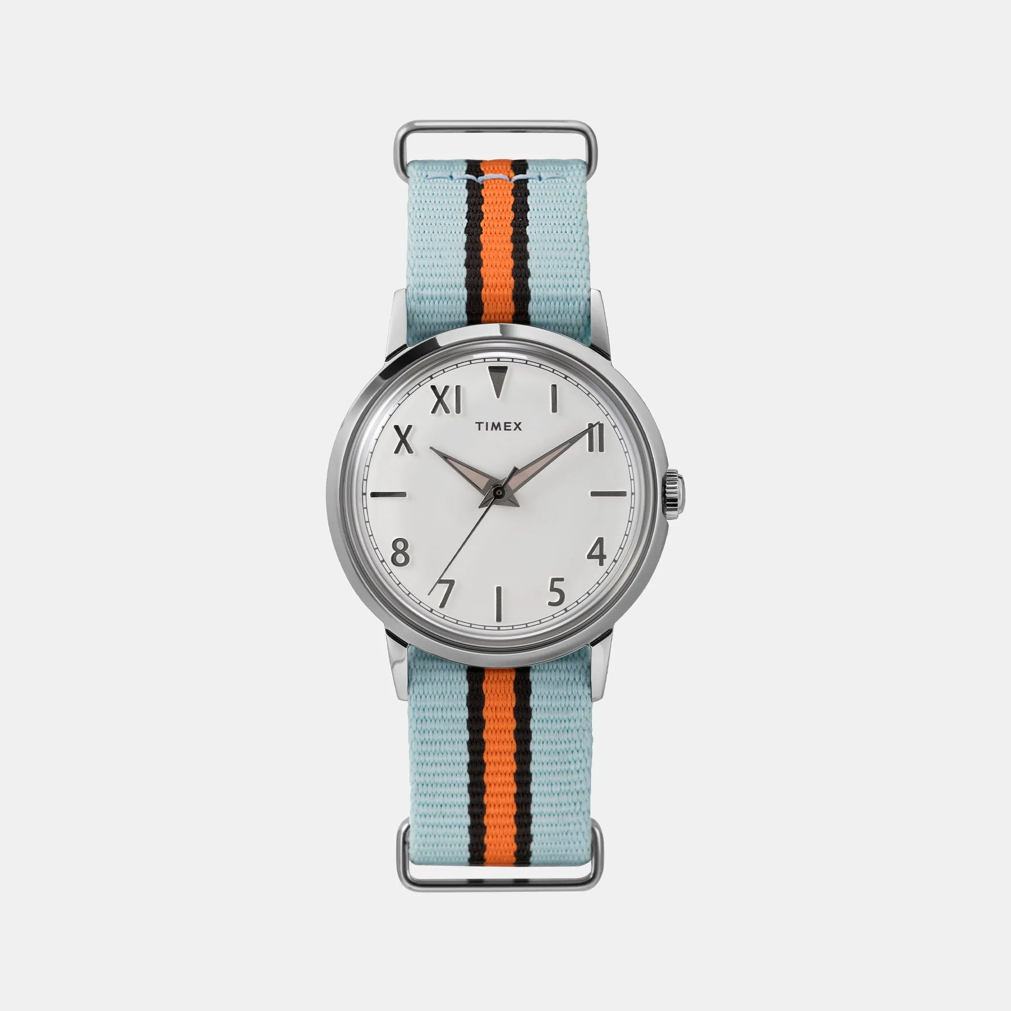 Marlin Unisex White Dial Analog Fabric Watch TW2U96600U9