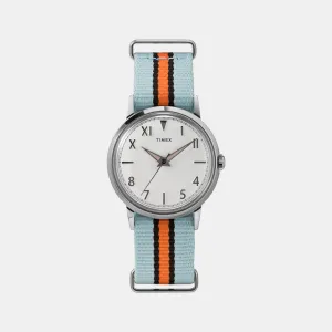 Marlin Unisex White Dial Analog Fabric Watch TW2U96600U9