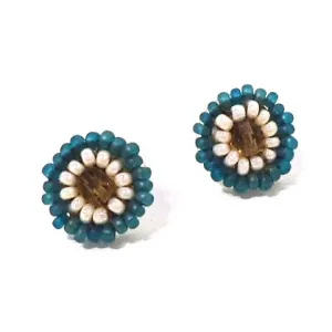 Mayan Earrings, Small Post