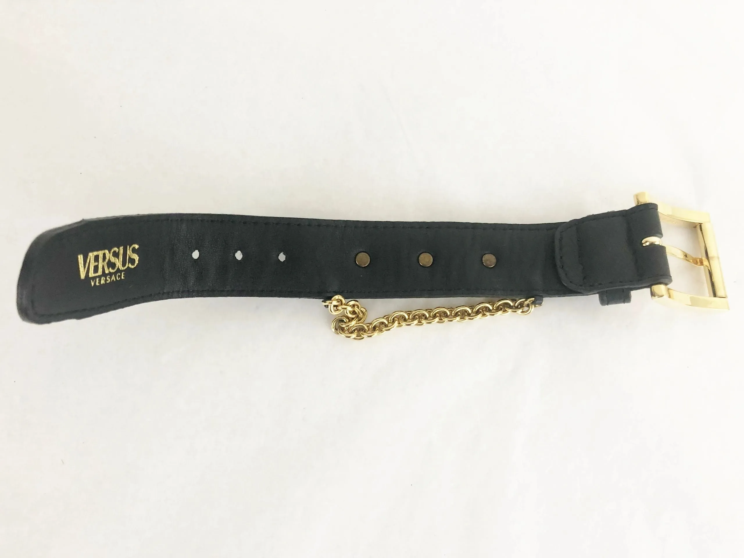 Medusa Head Leather Bracelet