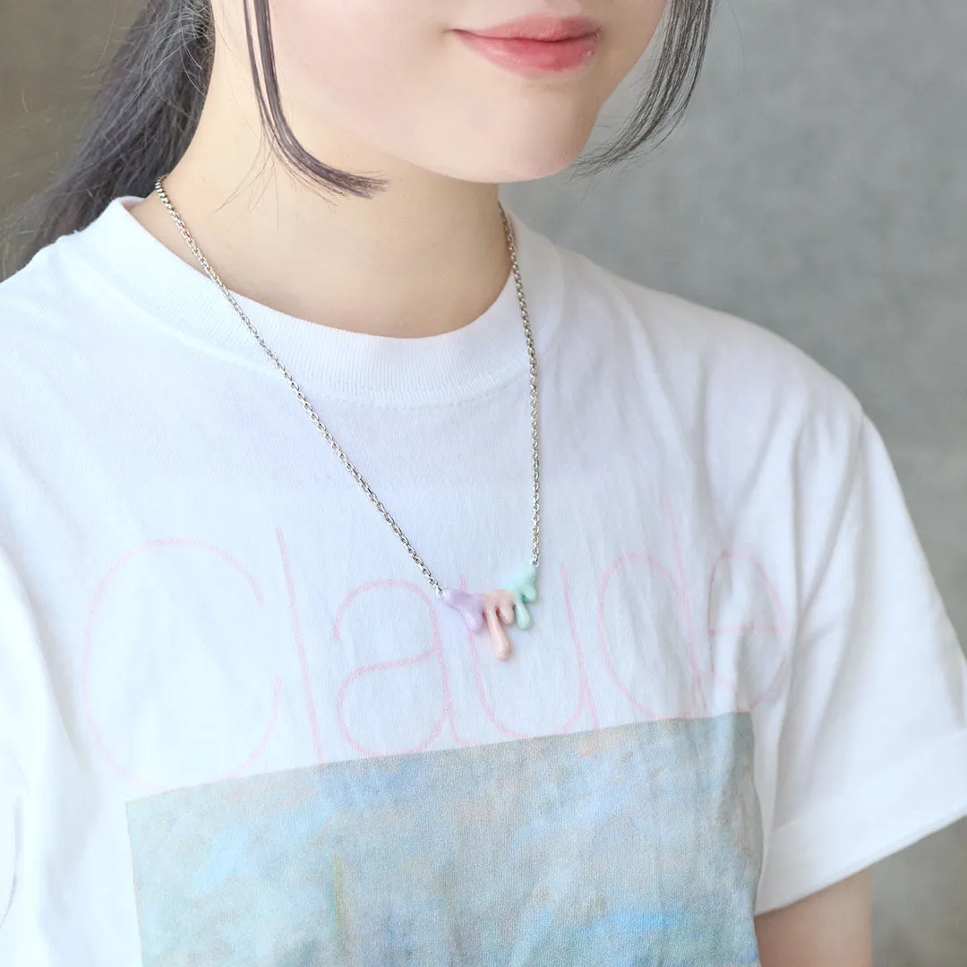 Melty Melt Necklace (Cotton Candy)【Japan Jewelry】