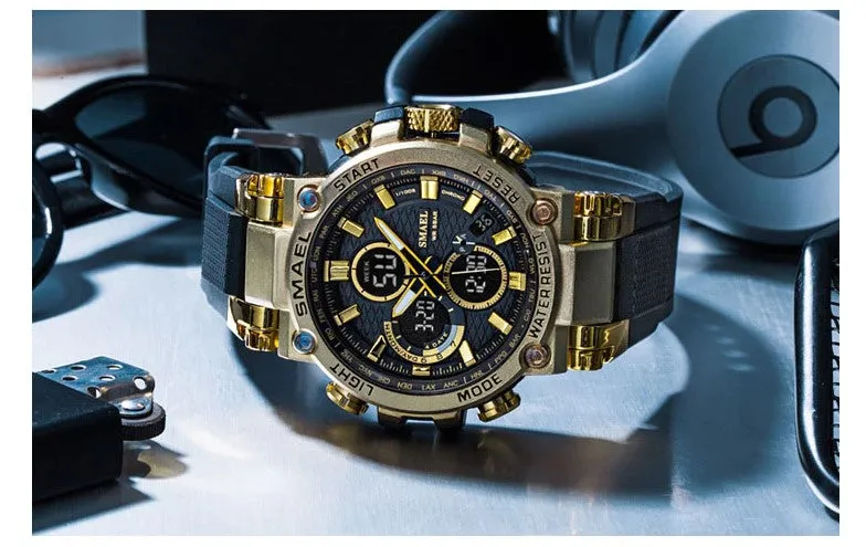 Men's Tire Design Strap Sport Watches