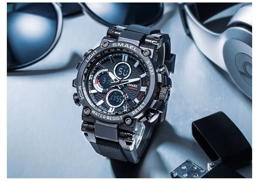 Men's Tire Design Strap Sport Watches