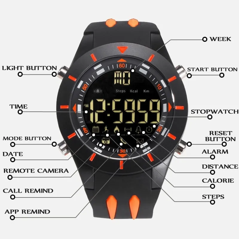 Men's Trendy Waterproof Smart Watches