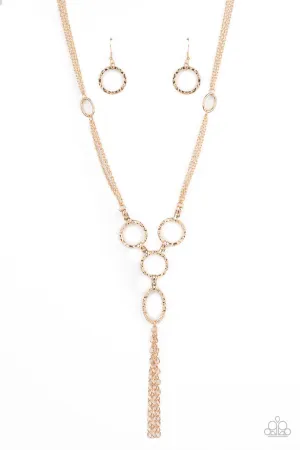 Metro Mechanics Gold Paparazzi Necklace