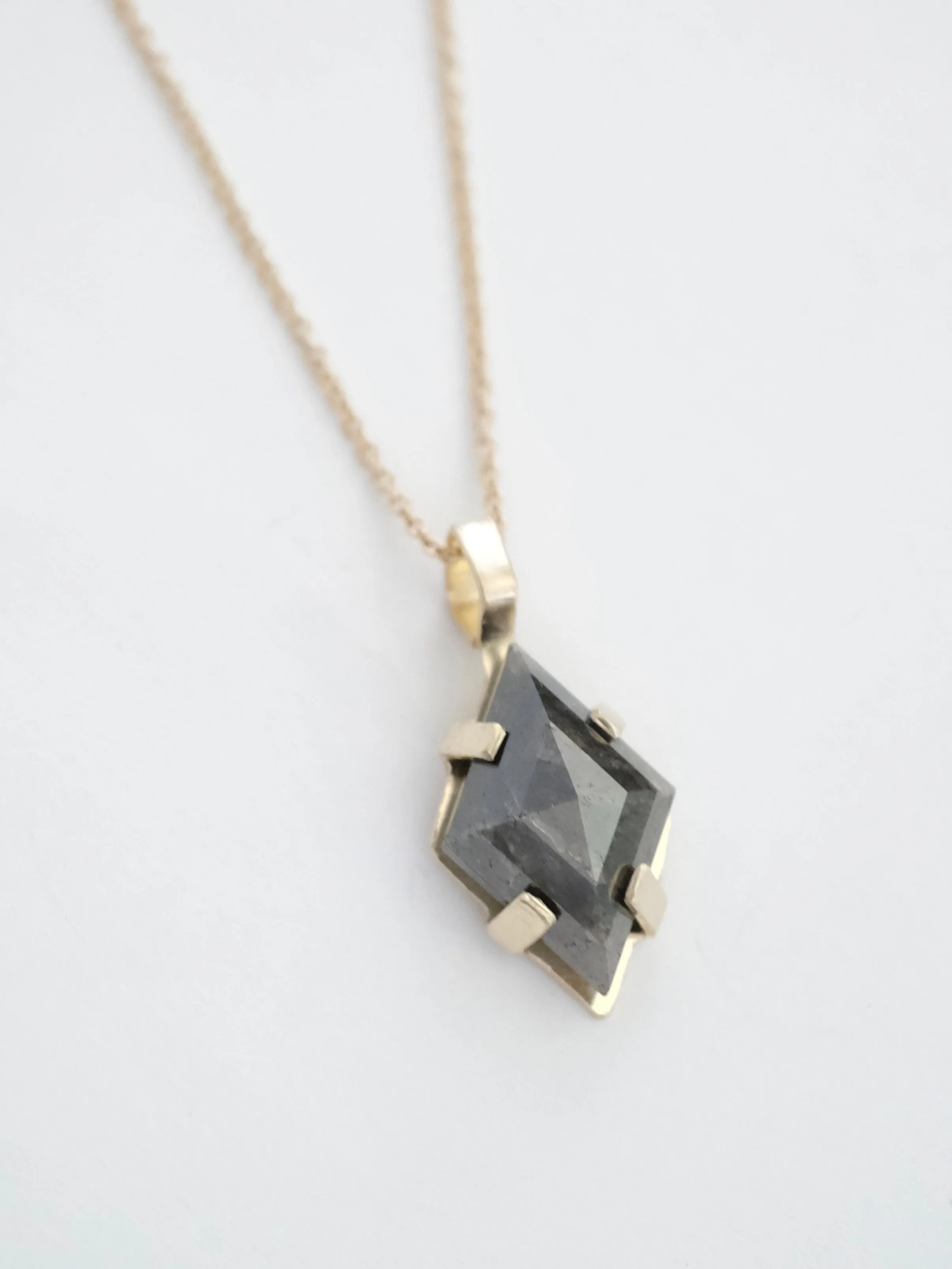 Midnight Diamond Pendant