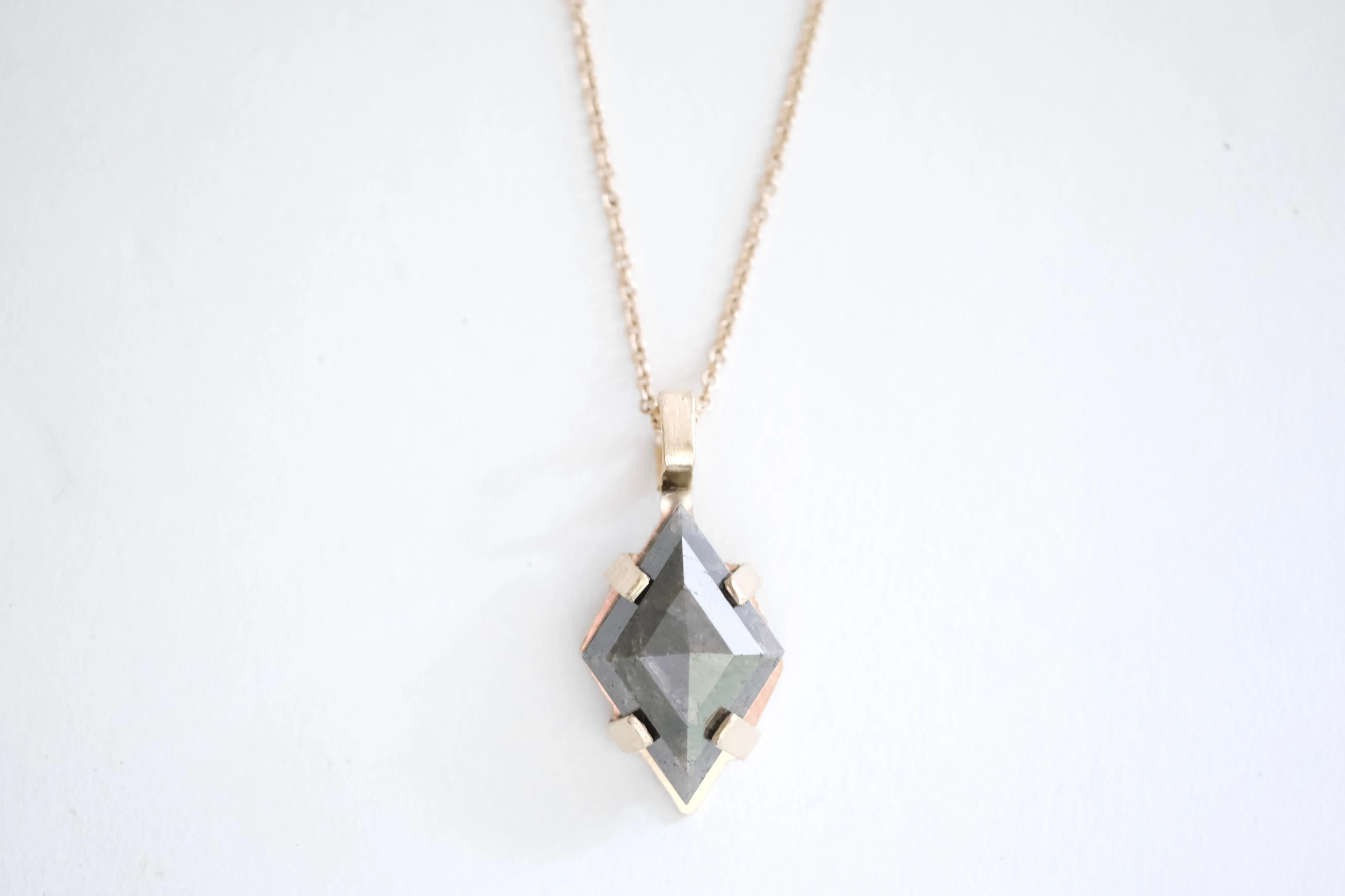 Midnight Diamond Pendant