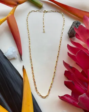Mini Box Chain Necklace