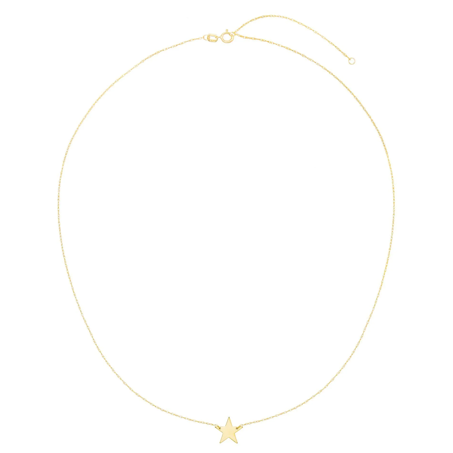Mini Star Necklace 14K