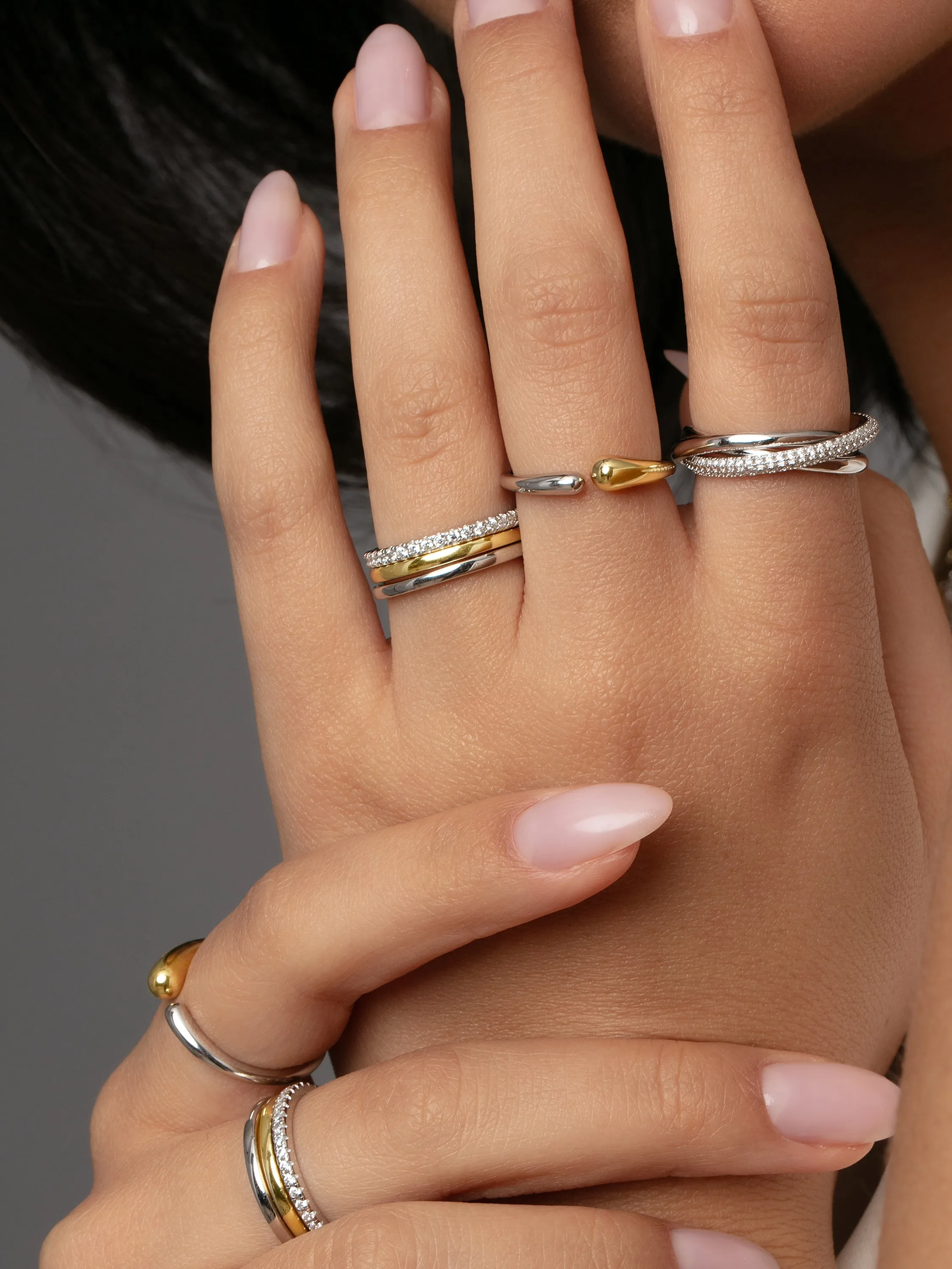 Mixed Ring Stack (Set of 3)