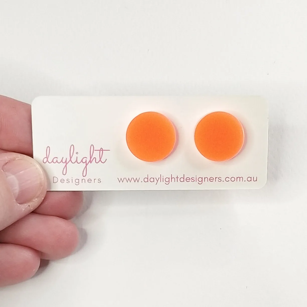 NEON MEDIUM STUDS  // 3 COLOURS AVAILABLE