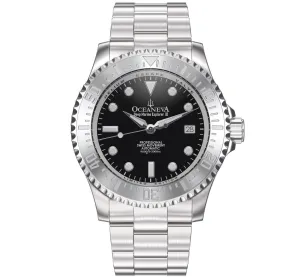 Oceaneva Deep Marine Explorer III Automatic 3000M Pro Diver Black Limited Edition