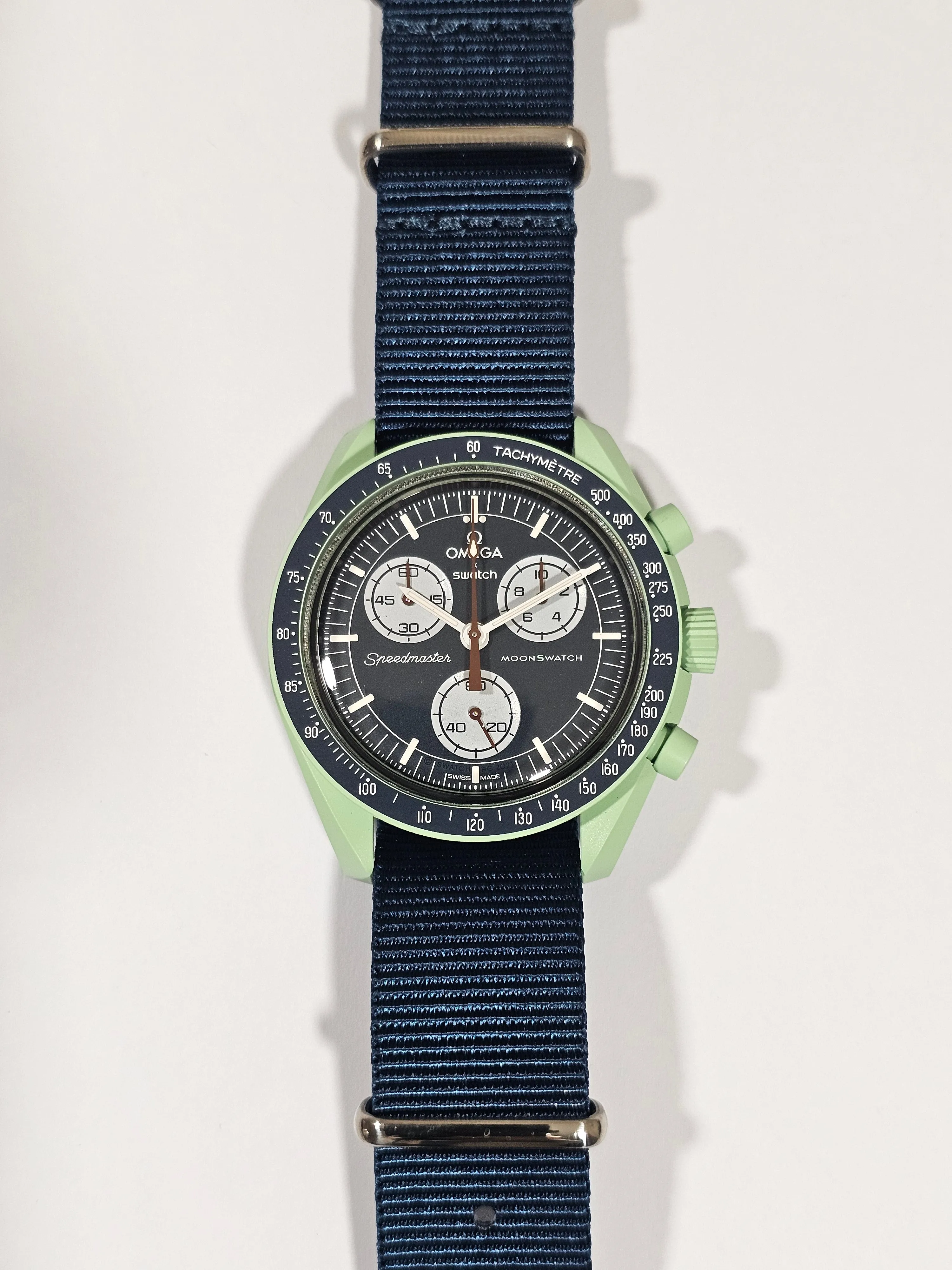 Omega X Swatch MoonSwatch Strap: Navy