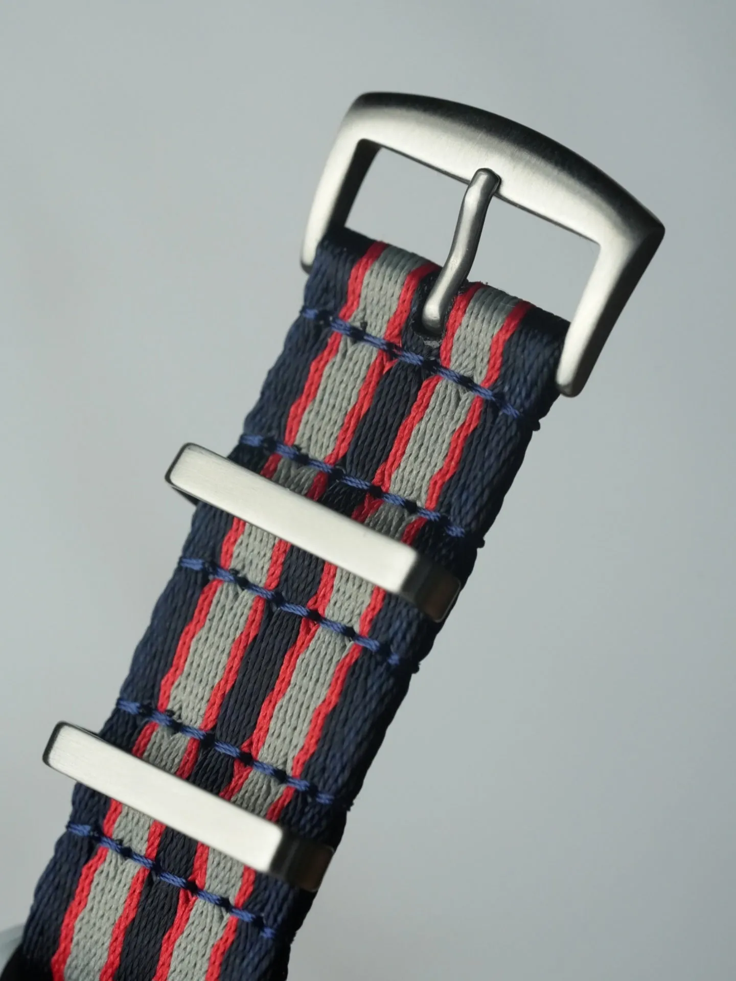 Omega X Swatch MoonSwatch Strap: Premium - Navy & Grey