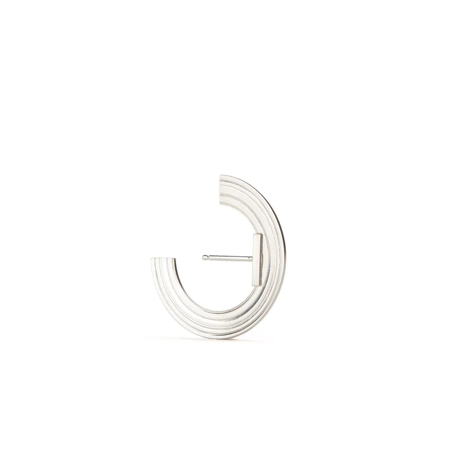 Orbit - lobe earrings (small radius)