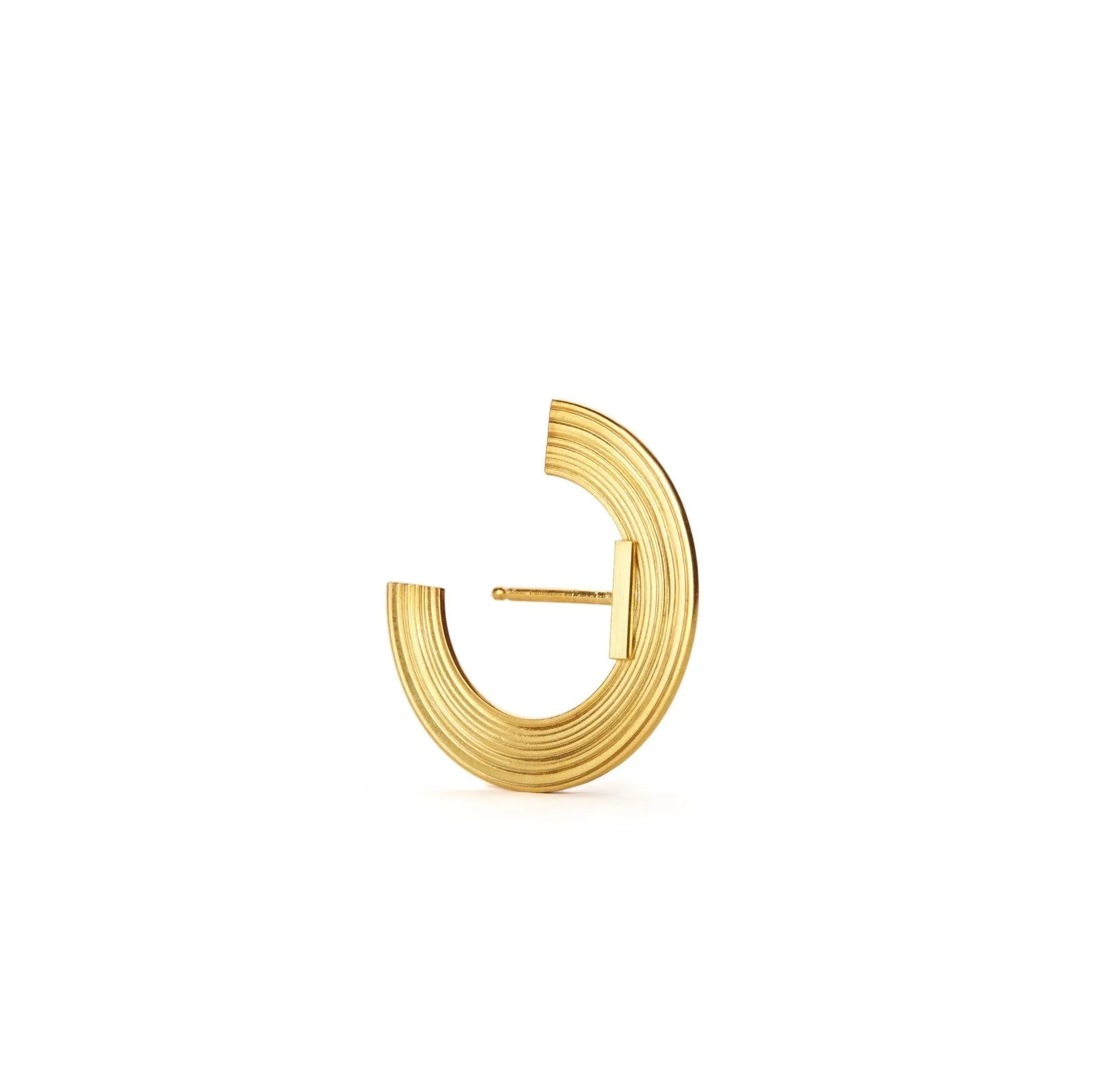 Orbit - lobe earrings (small radius)