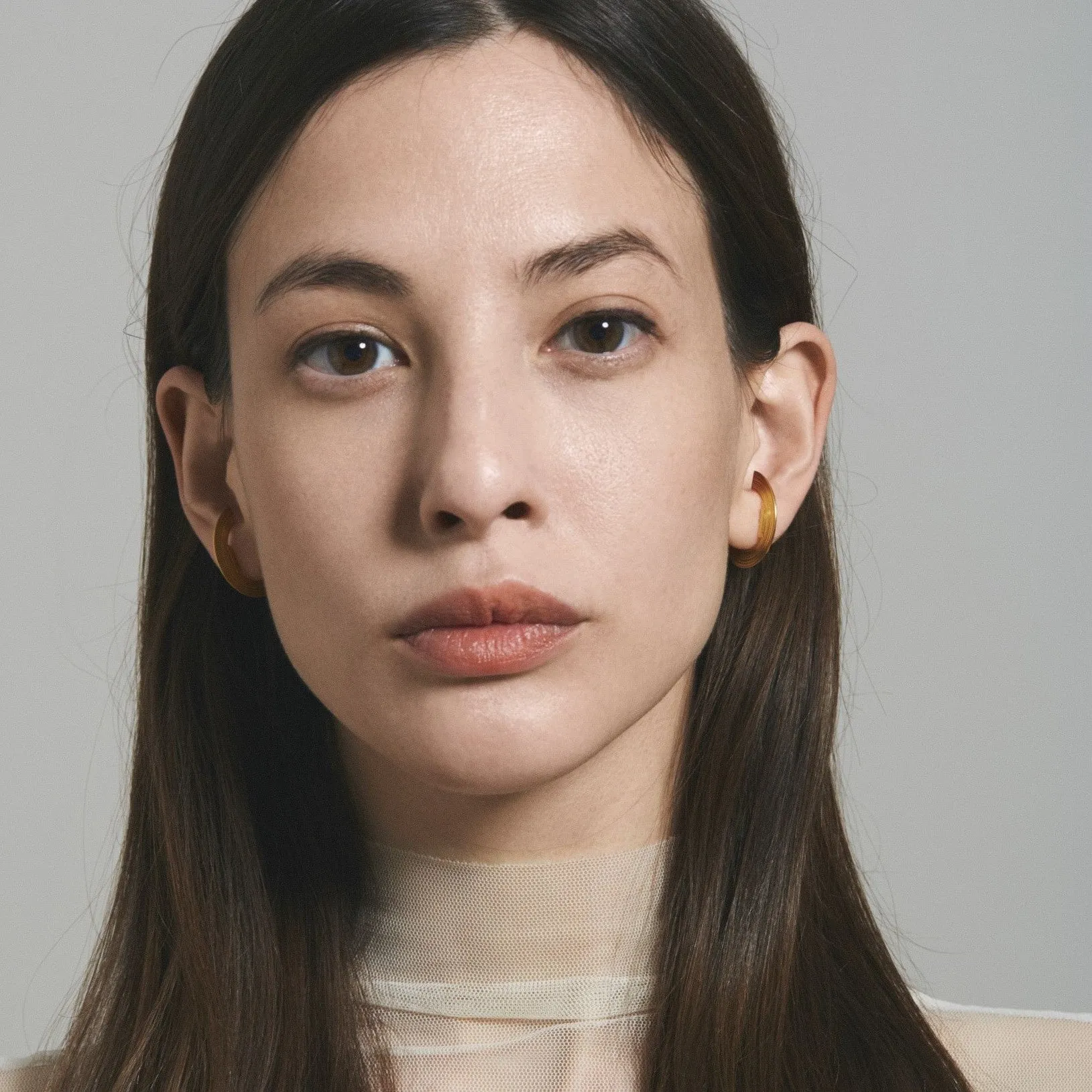 Orbit - lobe earrings (small radius)