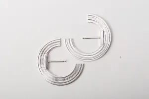 Orbit - lobe earrings (small radius)
