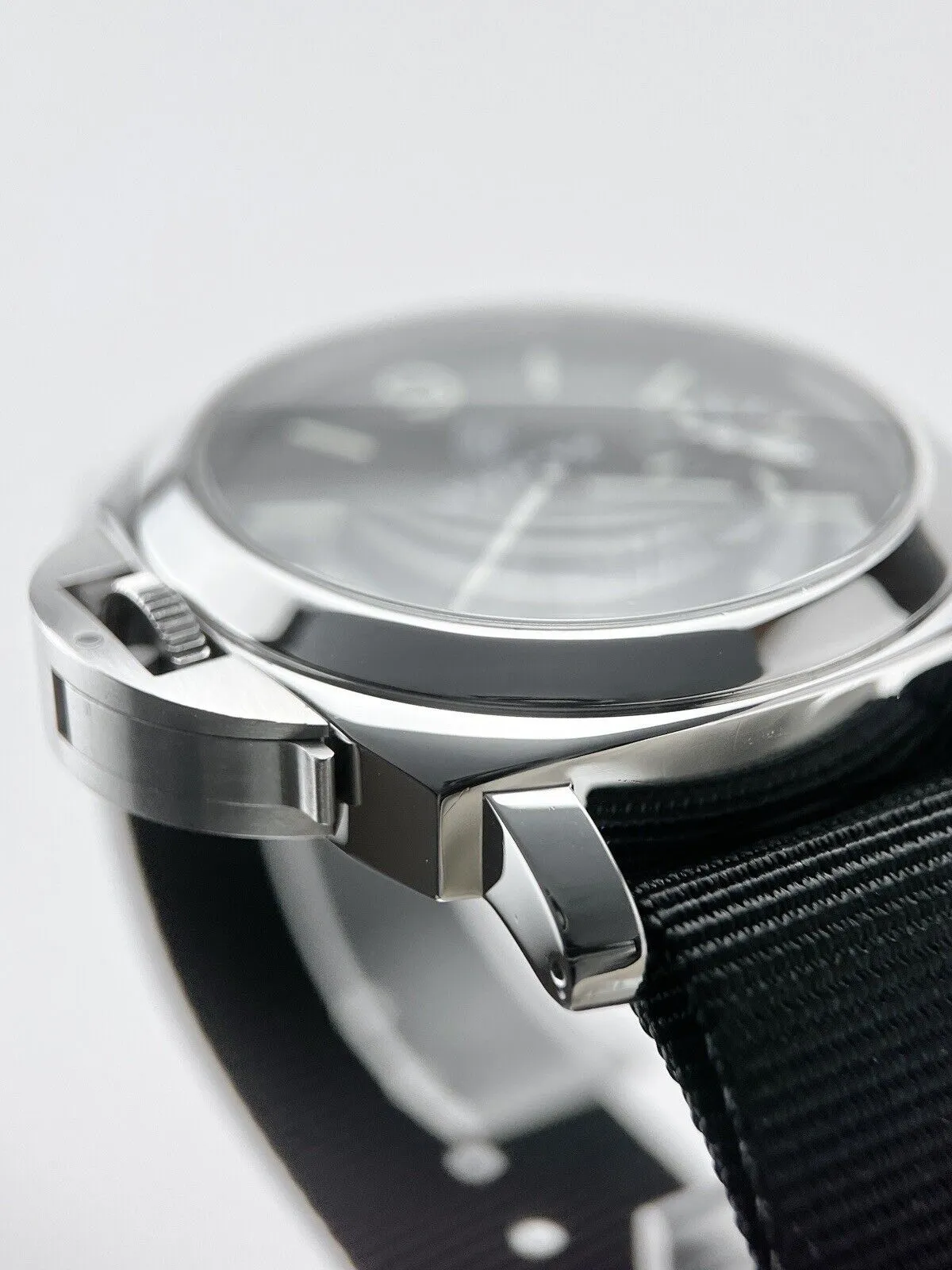 Panerai Luminor Base Logo 44mm Steel Mens Watch PAM01005 Manual Wind