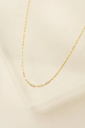 Paperclip Chain GF Necklace