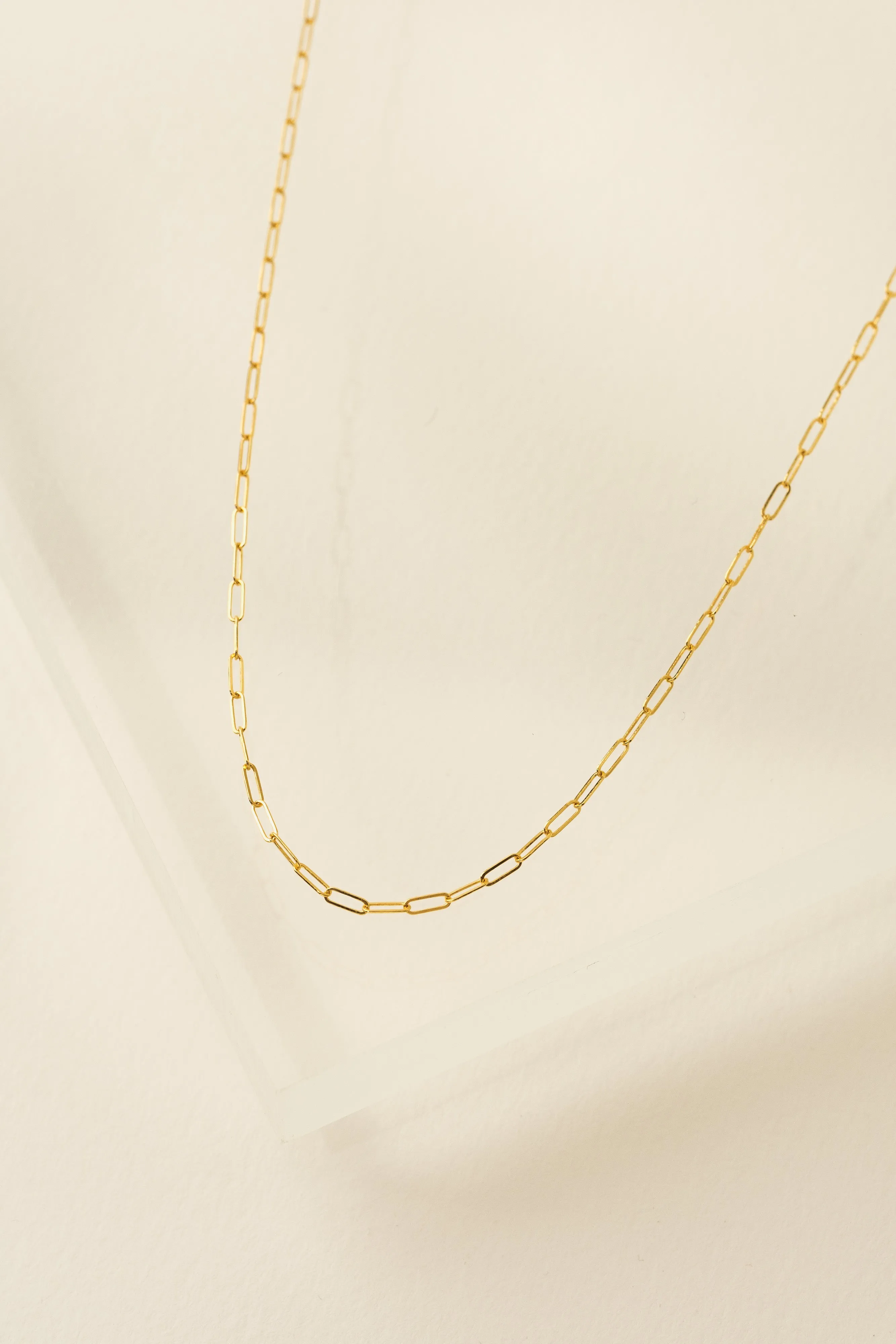 Paperclip Chain GF Necklace