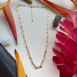 Paperclip Chain Necklace