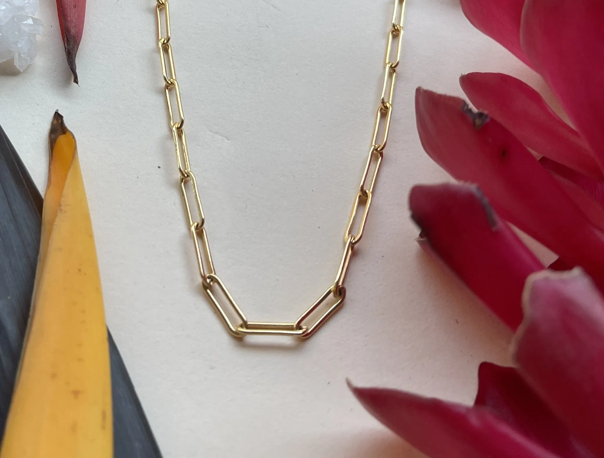 Paperclip Chain Necklace
