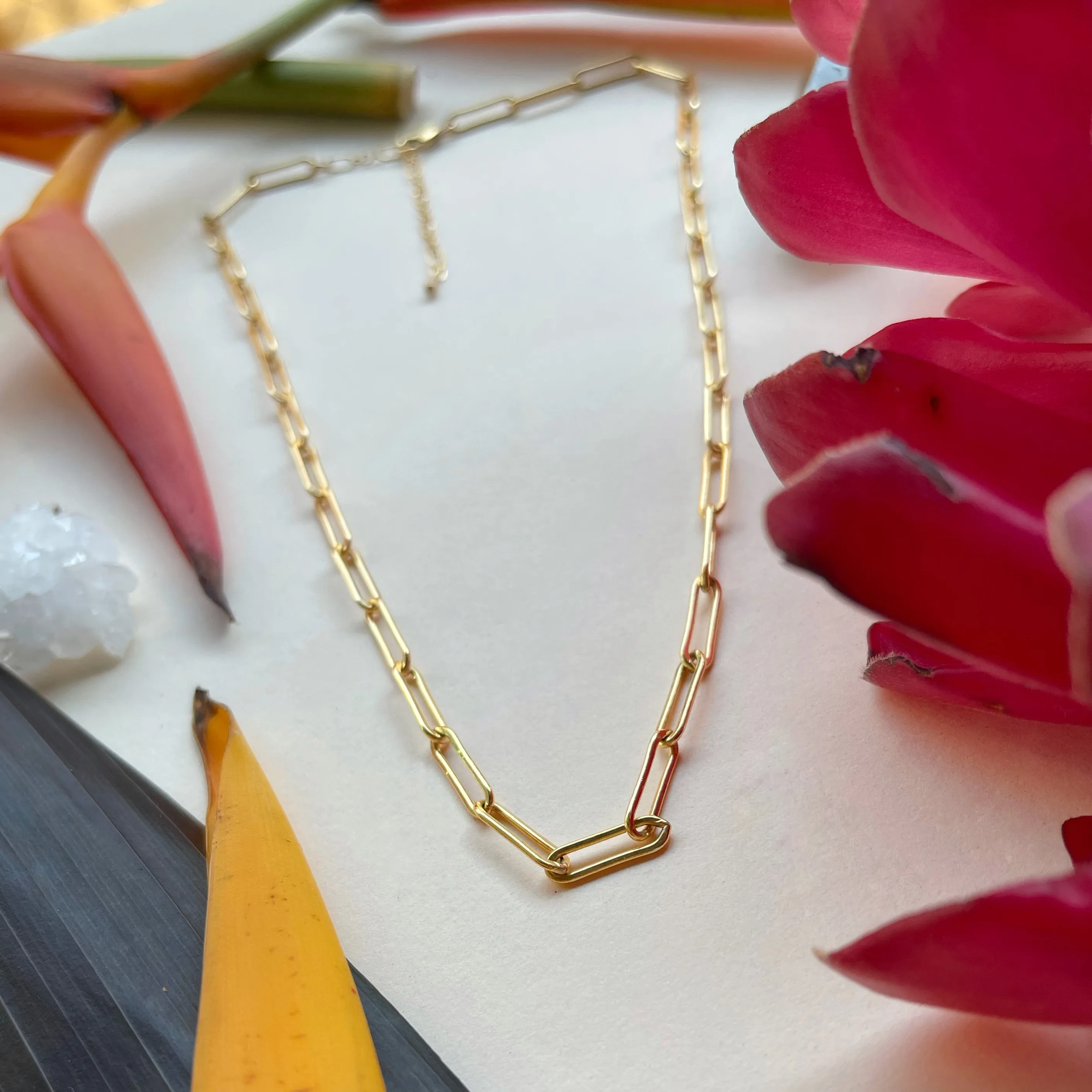 Paperclip Chain Necklace
