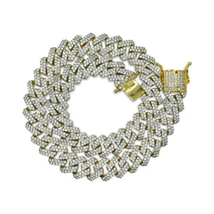 Pavé Cuban Link Chain - 14MM