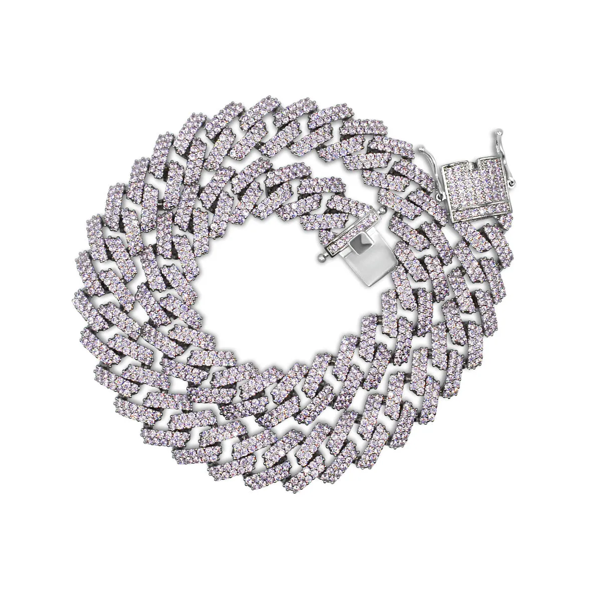 Pavé Cuban Link Chain - 14MM