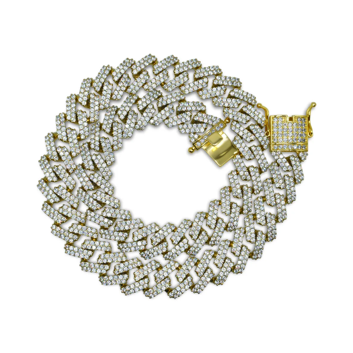 Pavé Cuban Link Chain - 14MM