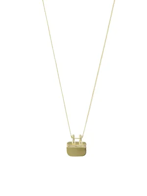 Peace Necklace Gold Vermeil
