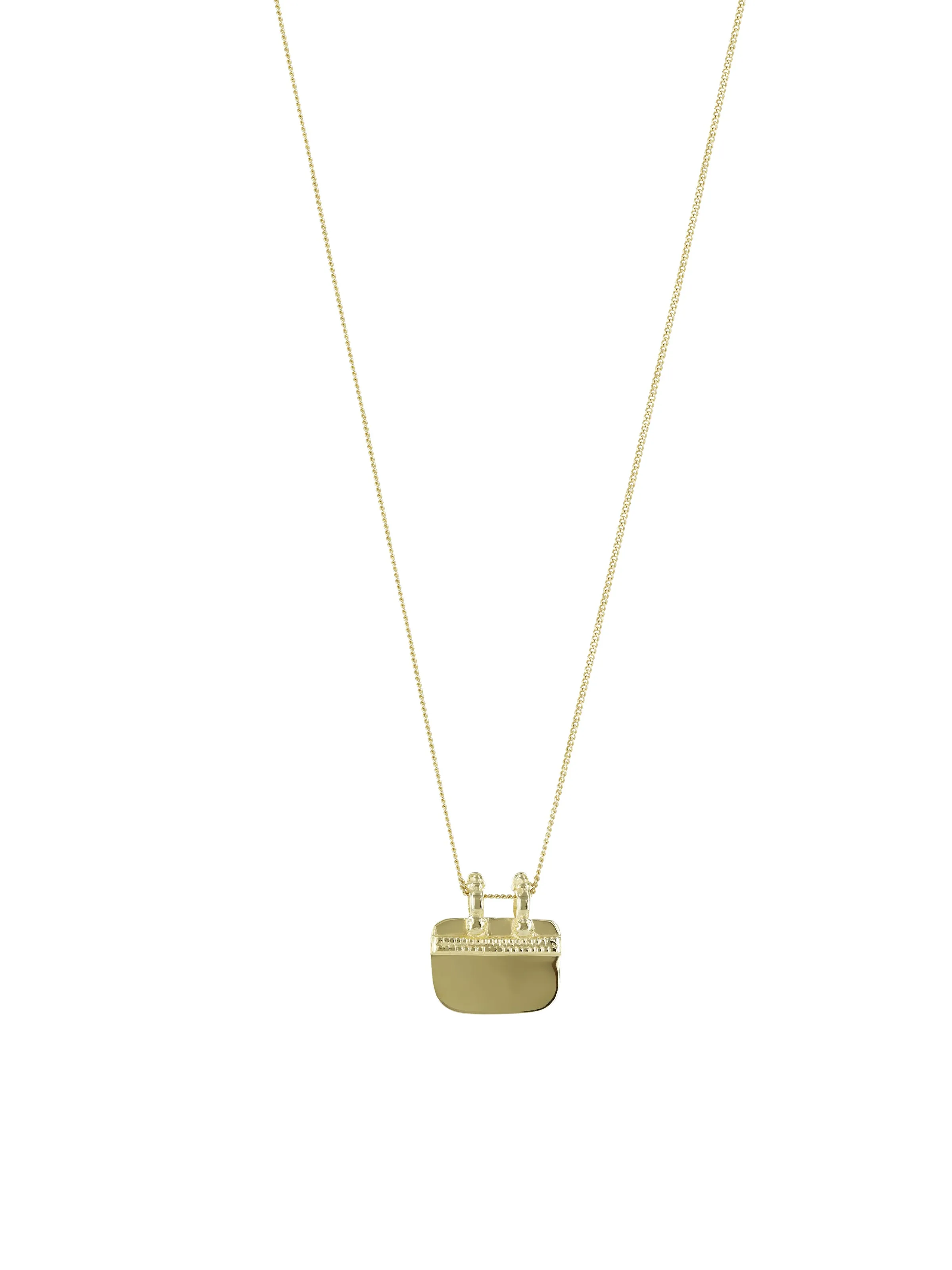 Peace Necklace Gold Vermeil