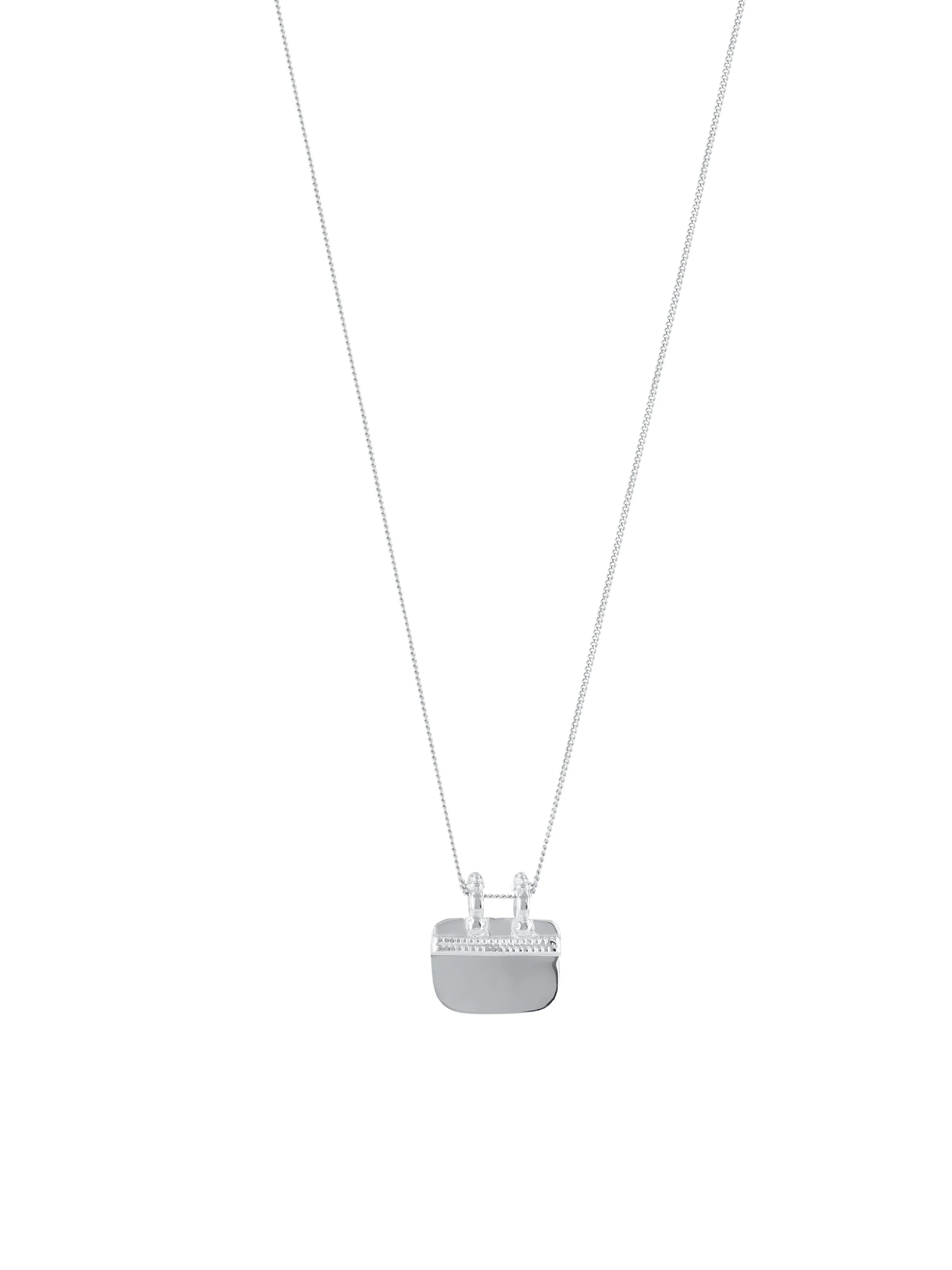Peace Necklace Sterling Silver