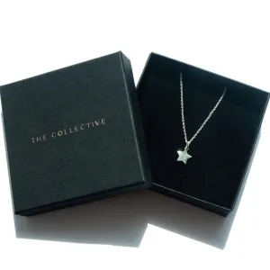 Personalised Small Star Charm in Silver