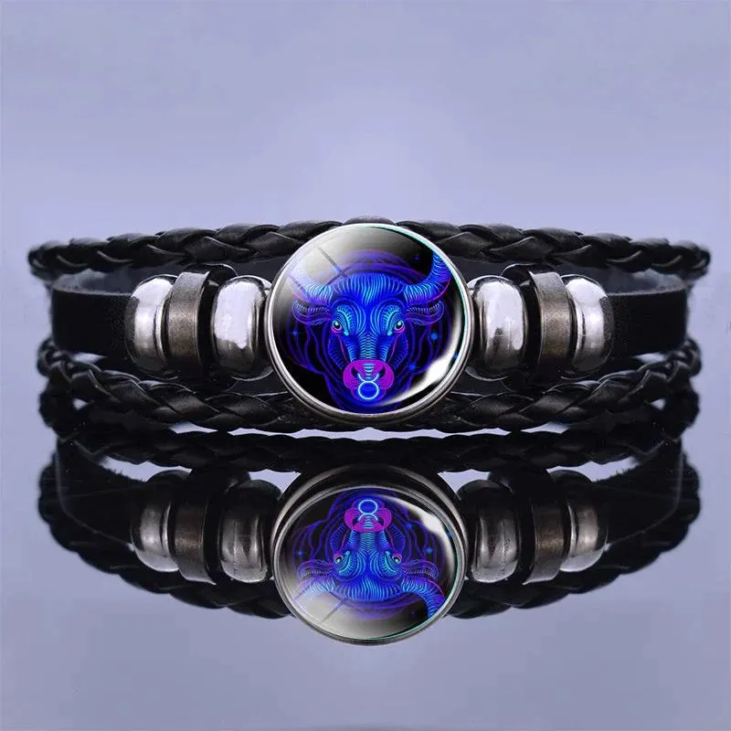 Personalized Bracelet With Zodiac Sign