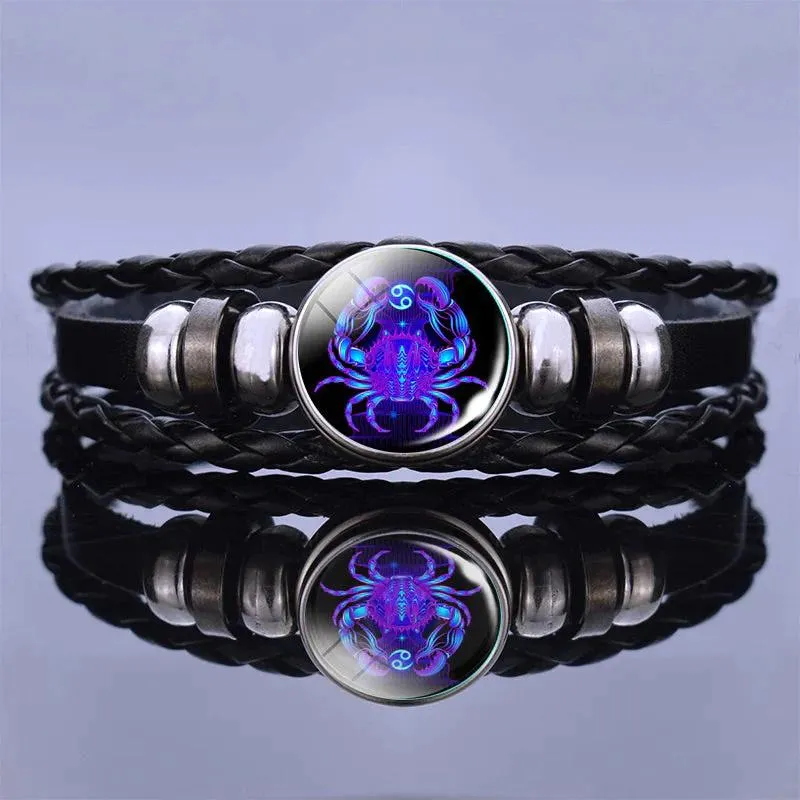 Personalized Bracelet With Zodiac Sign