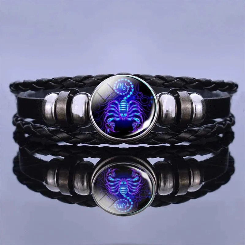Personalized Bracelet With Zodiac Sign