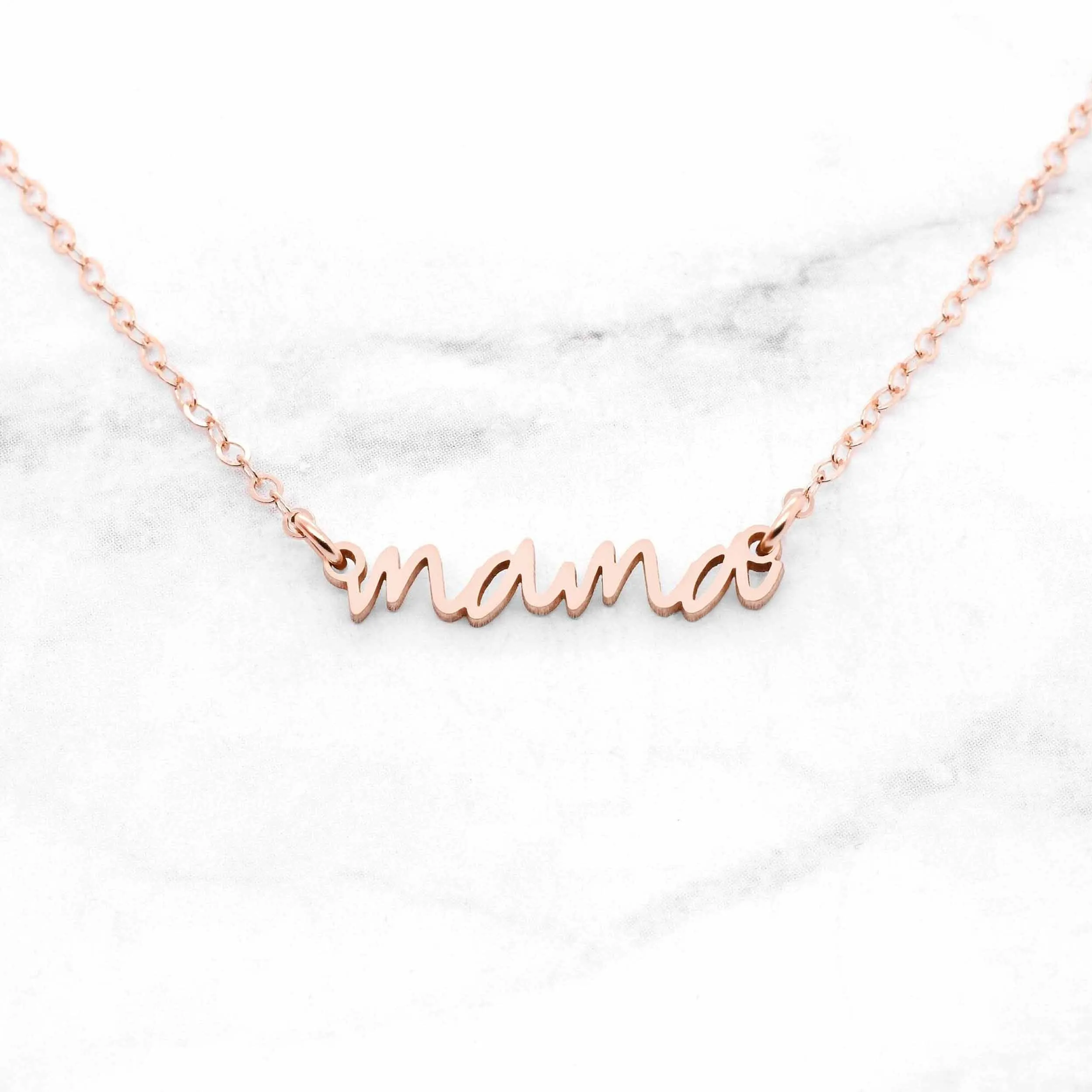 Personalized Mama Necklace