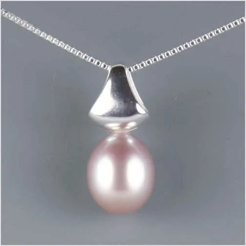 Pink Pearl Waterdrop Necklace