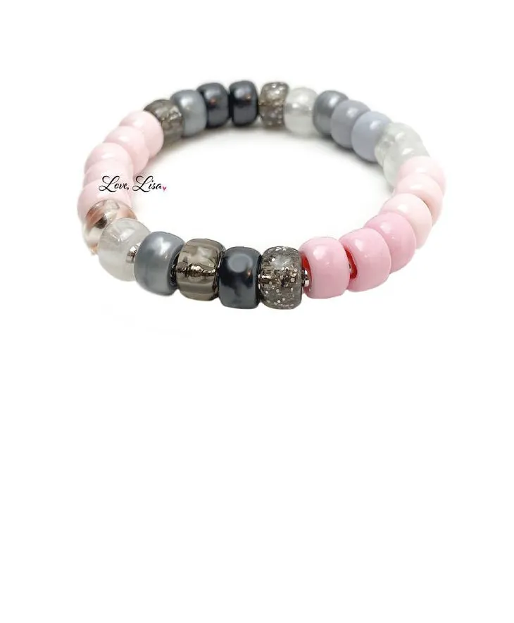 Pony Bead Stretch Bracelet