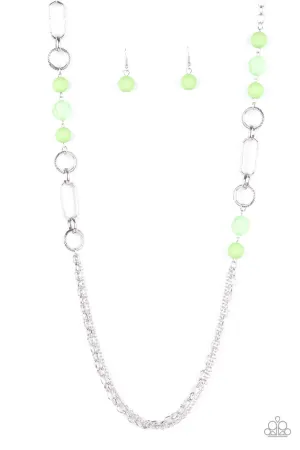 POP-ular Opinion Green Paparazzi Necklace