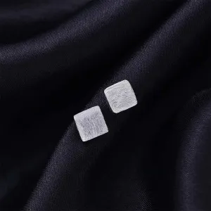 Pure Silver Stud - Square Shaped Goodie