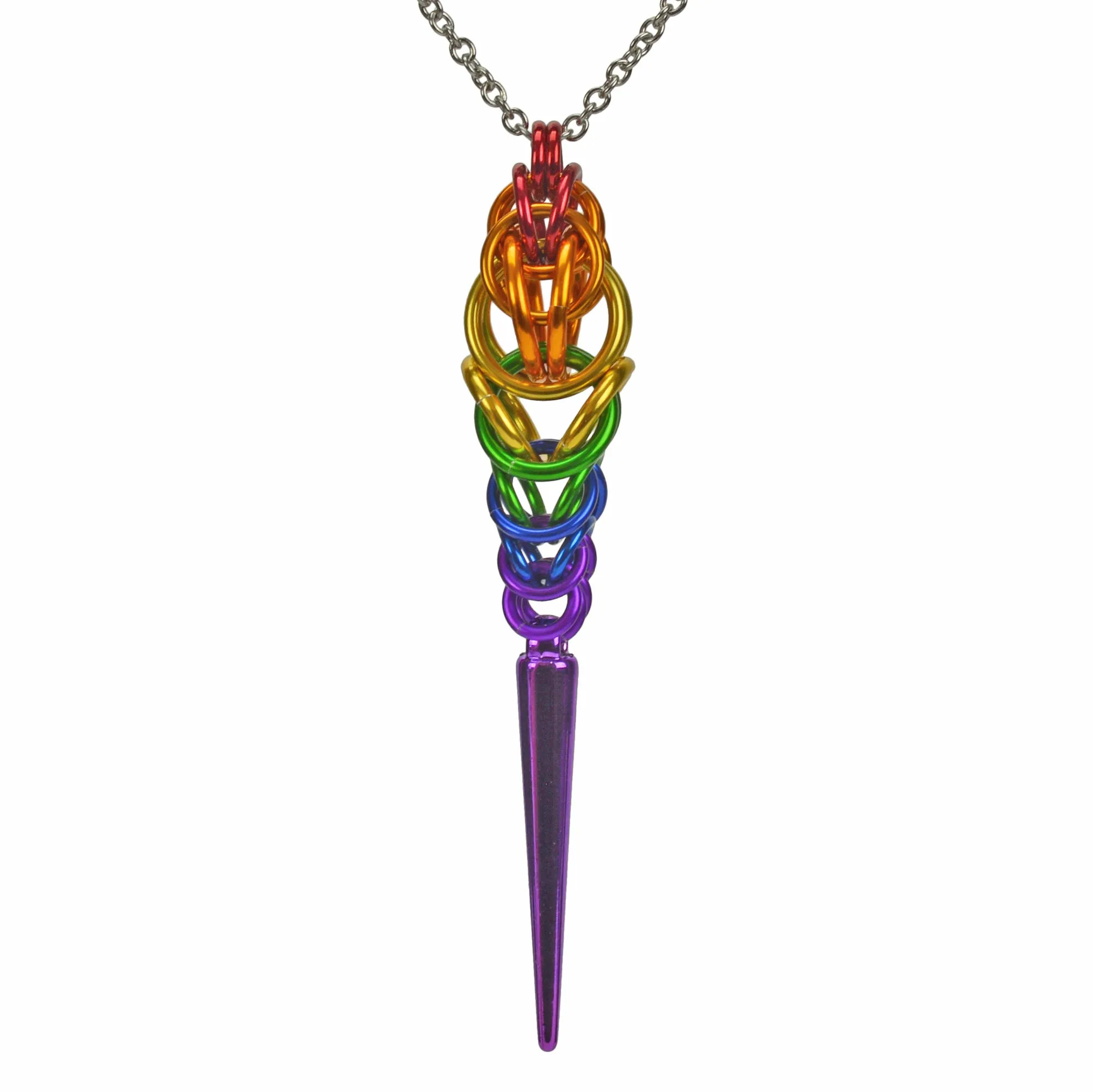 Rainbow Pride - Spike Pendant