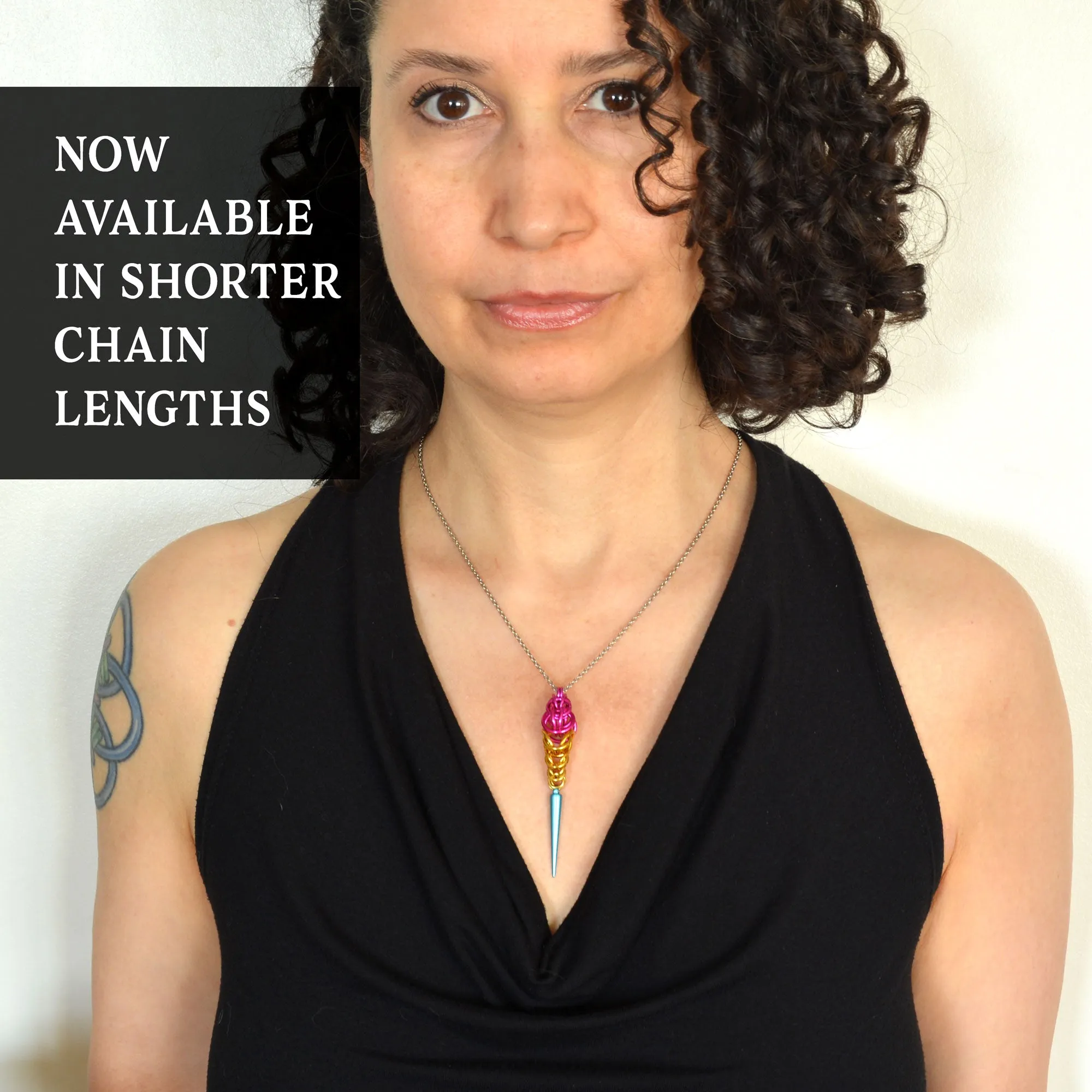 Rainbow Pride - Spike Pendant