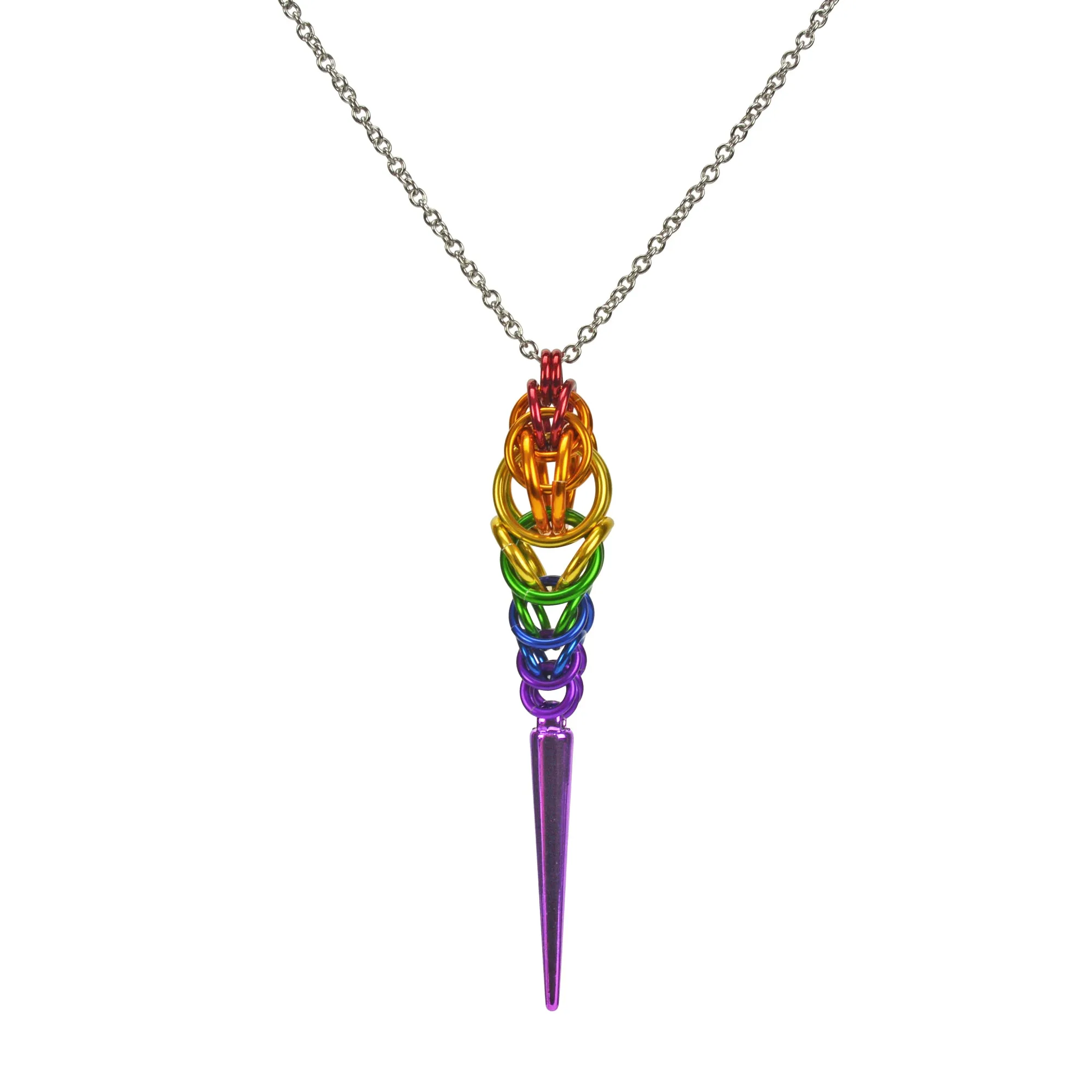 Rainbow Pride - Spike Pendant